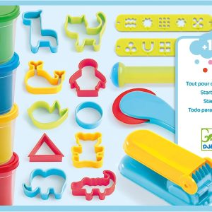 Kit pasta da modellare con formine-  Classique