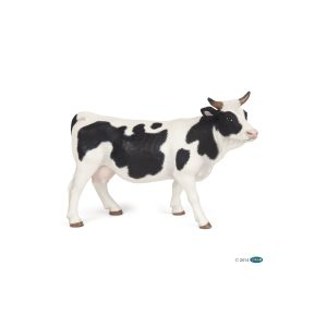 Mucca bianca e nera