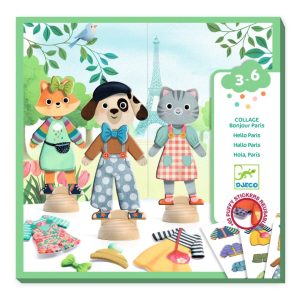Vesti gli animali con gli stickers - Bonjour Paris
