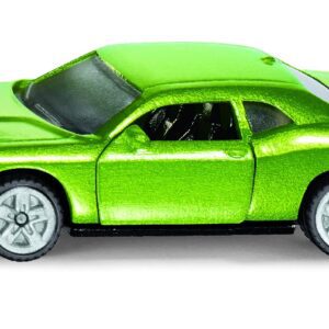 Macchina Dodge Challenger SRT Hellcat verde glitterata SIKU