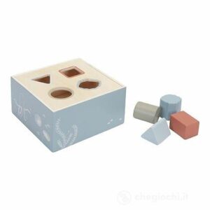 Shape Sorter Zoo - cubo con forme ad incastro ocean
