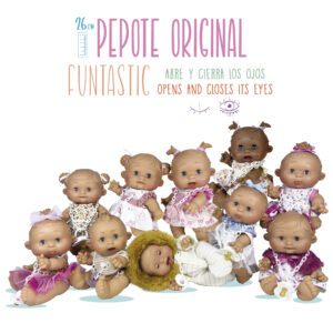 - Bambola PEPOTE ORIGINAL FUNTASTIC DISPLAY *26CM*