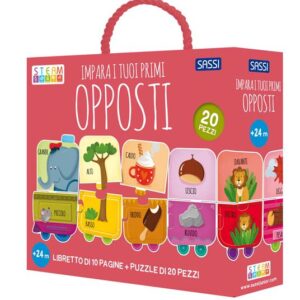 Impara i tuoi primi opposti. Steam puzzle. Ediz. a colori con puzzle