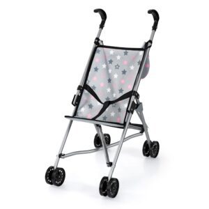 Passeggino per bambole con borsa