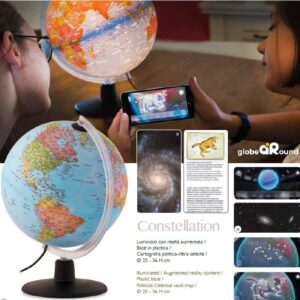 GLOBO/Mappamondo 25 cm COSTELLATION IT, EU 230V -&&