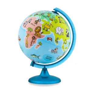 GLOBO/Mappamondo 25 cm MAPPA e MONDO BATTERY, LED -ee